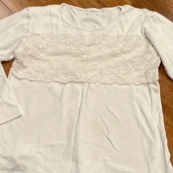 La Perla Other - La Perla girls white top